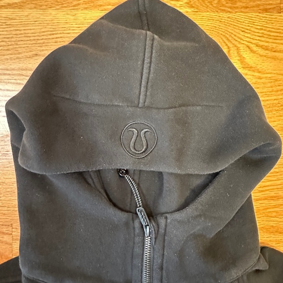Lululemon Scuba Oversized Half Zip Hoodie Size M/L Black - Picture 4 of 4